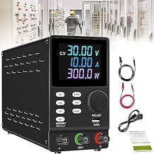 DC Power Supply Variable, Bench Power Supply with Output Switch, Adjustable Switching Regulated Power Supply (0-120 V 0-3 A) with Accurate Encoder Knob,White-SPPS1203D/220V