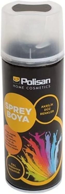 Polisan Akrilik Sprey Boya Parlak Beyaz 400 Ml P9028