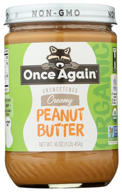 Once Again - Organic Peanut Butter Creamy - 16 Oz. (Pack of 6)