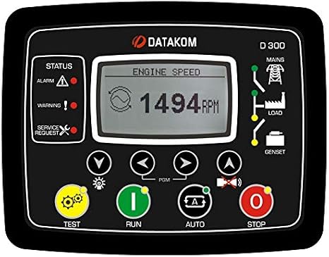 D-300-MK2 Multifunctional Genset Controller with MPU, J1939