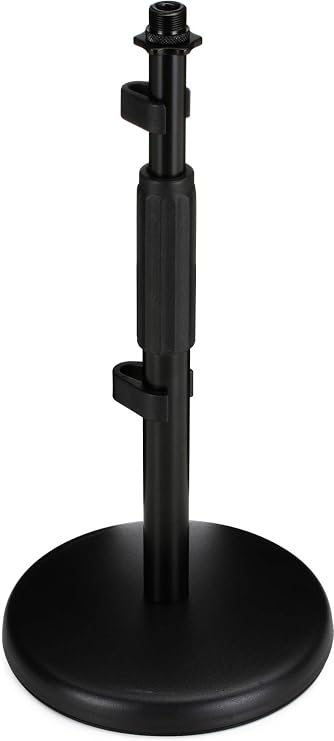 RODE DS1 Desktop Microphone Stand, For Podcasting, Broadcasting and Livestreaming, Height Adjustable Design, All-Metal Construction