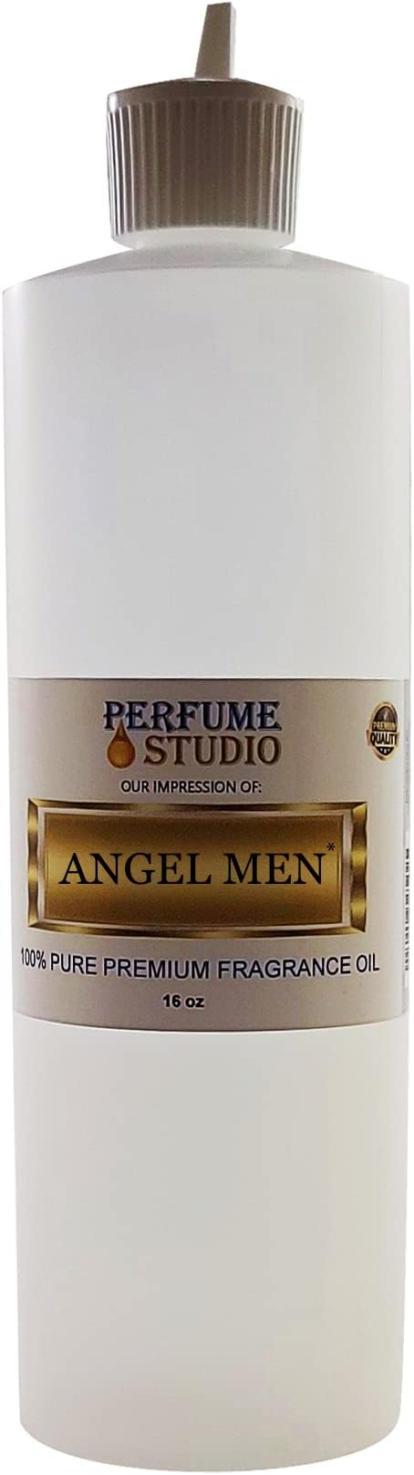 Premium Grade 16oz Fragrance Oil for Soap, Candle and Perfume Making Compatible with (Angel Men)