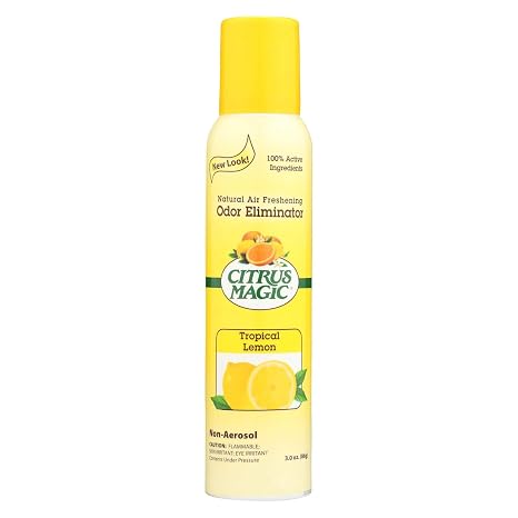 Citrus Magic Natural Odor Eliminating Air Freshener - Tropical Lemon - 3.5 fl oz