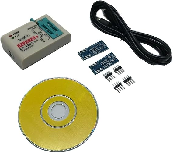 High EZP2023 USB Programmer for EEPROM and Flash Memory with Adapter for Efficient Chip Programming (EZP2023 Standard)
