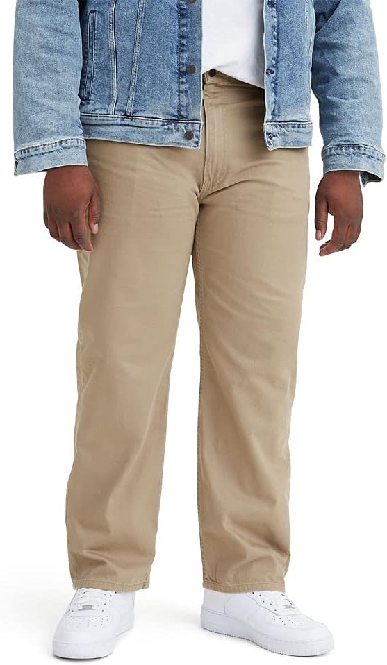 Levi's 559 Men's Denim Pants, Stretch, Zipper Fly, Relaxed, Straight Fit