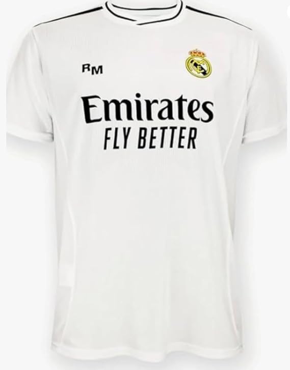 Real Madrid Jersey. Real Madrid Home Shirt 24/25. 100% Polyester. Classic fit. Official RM Soccer Jersey. Original Gift.