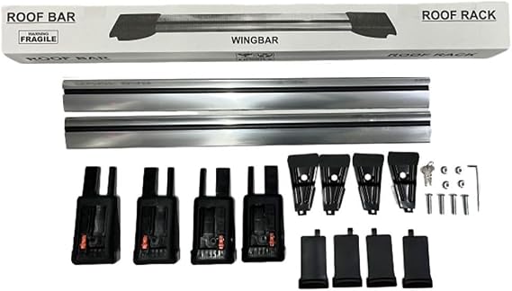 Aerodinamik Ve Kilitlenebilir Ara Atkı Uyumlu Chevrolet HHR 2005–2011 Gümüş Eloksal
