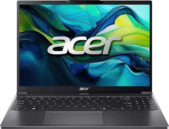 acer 2025 Laptop | Aspire Go 15 | 15.3" 1920 x 1200 IPS | Intel-10 Core i5-1334U | 16GB LPDDR5 | 512GB SSD | Windows 11 Home | Wi-Fi 6 - Bluetooth 5.1-1080p FHD Camera - Steel Gray