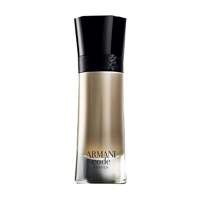 GIORGIO ARMANI Code Absolu for Men By Parfum Spray 3.7 Ounce  110 Ml, 3.7 Fl Ounce