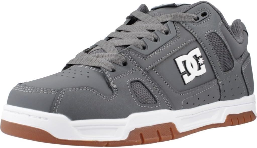 DC Shoes Stag - Leather Shoes - Shoes - Men - EU 45 - Grey