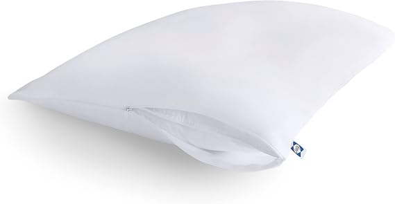 Sealy All Cotton Zippered Pillow Protector Standard/Queen 2Pack