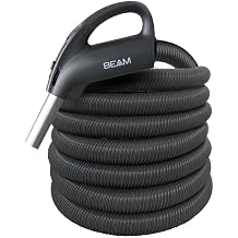 Beam Central Vacuum Hose - Electric Central Vac Hoses 110/24V with hybrid connection | Super Flex Peppercorn Beam Vacuum Hose