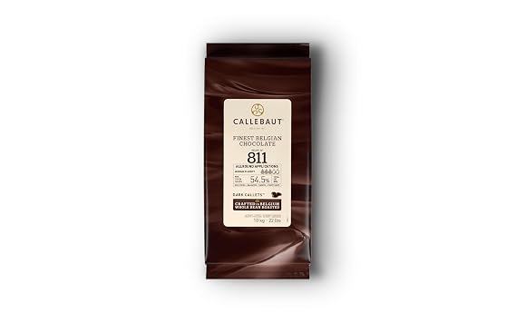 Callebaut Recipe No. 811 Finest Belgian Dark Chocolate Callets 10kg Bag