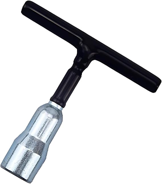 T-Handle Wing Nut Driver, Chrome Vanadium Steel Manual Hook Screw Nut Slot Tool, Precision Nut Driver for Eye Screws, Screw-in Hooks, Lamp Hooks, DIY Home Repair & Installation