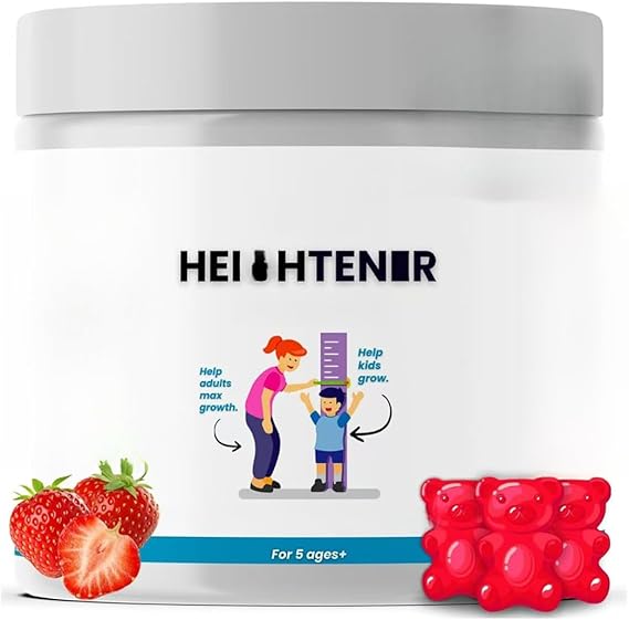 Heightener - Bone Strength for Natural Height Growth in Kids, Teens and Adults