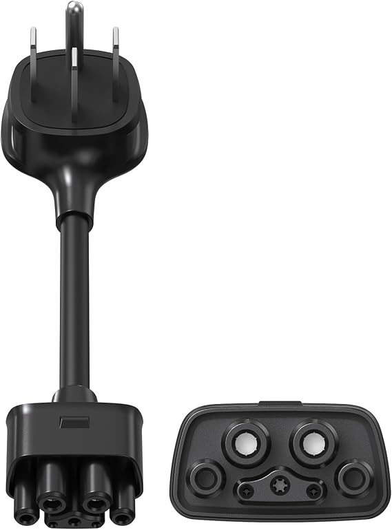 NEMA 14-50 Adapter for Tesla Gen 2 Mobile Portable Charger, Connect Be Used Tesla Mobile Charger to NEMA 14-50 250V Outlet at 32 Amp Portable Tisl Charger Adapter(14-50 Length 11), black