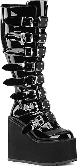 Demonia Women's Swing-815WC Knee-high Boots