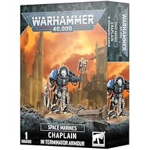 Games Workshop - Warhammer 40,000 - Space Marines: Chaplain in Terminator Armour (2023 Edition)
