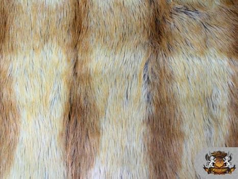 Faux Fake Fur Long Pile Elegent Fox Fabric Coat, Patches, Craft, Sewing, Cosplay, Costume, Decorations / 60" Wide/Sold by the Yard