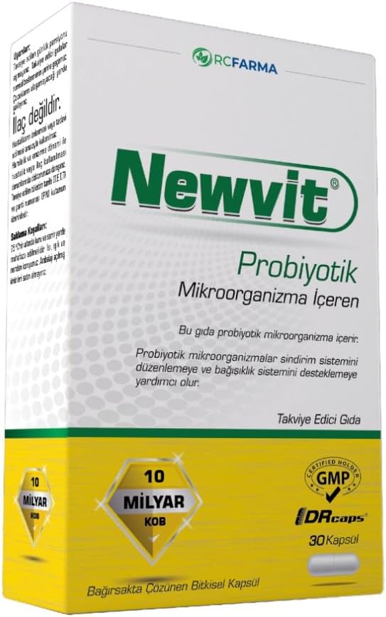 Rc Farma Newvit Probiotic 30 Capsules