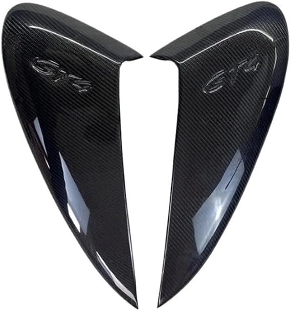 Spoiler Shelf Compatible For Porsche 987.1 Compatible For Cayman 2005-2008 High-gloss Black Roof Spoiler Style Boot Duck Wings Easy to install(Cayman Carbon Fiber)