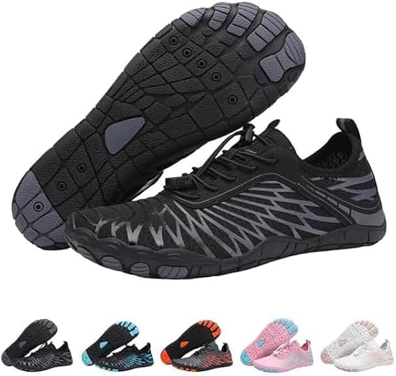 Barefoot Shoes, Barefoot Shoes Women, Healthy & Non-Slip Barefoot Shoes Unisex-Black||Women 13/13.5