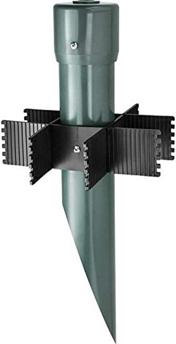 RAB Lighting MP19VG Mighty Post, 3" Diameter x 19" Height, Verde Green, Multicolor