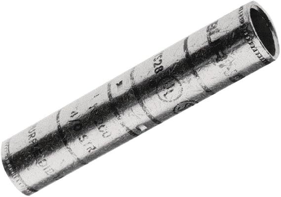Burndy YS6C Hylink Splice Long Barrel, 6 str. AWG Conductor, 2.38" Length, Blue