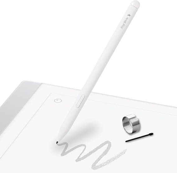 MR05 EMR Stylus for Kindle Scribe/Remarkable 2 with Digital Eraser, 4096 Pressure Sensitivity, Palm Rejection, Digital Pen for EMR Devices/Tablet