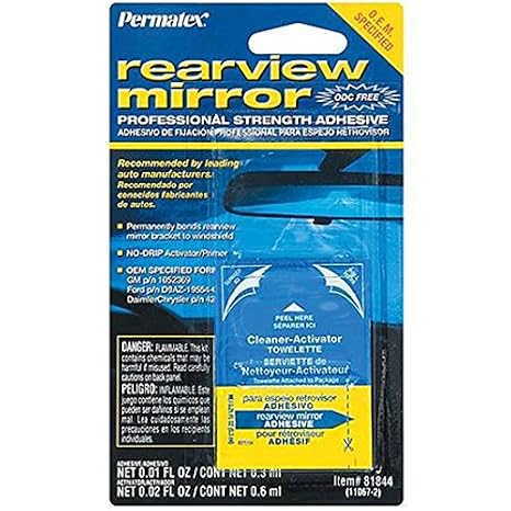 Rear View Mirror Glue