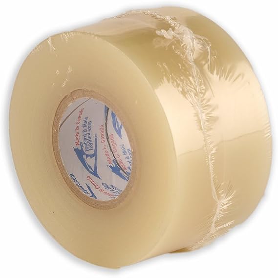 Jaybird & Mais Clear Poly Shinguard Tape (2-Pack) - 1" x 30 yards