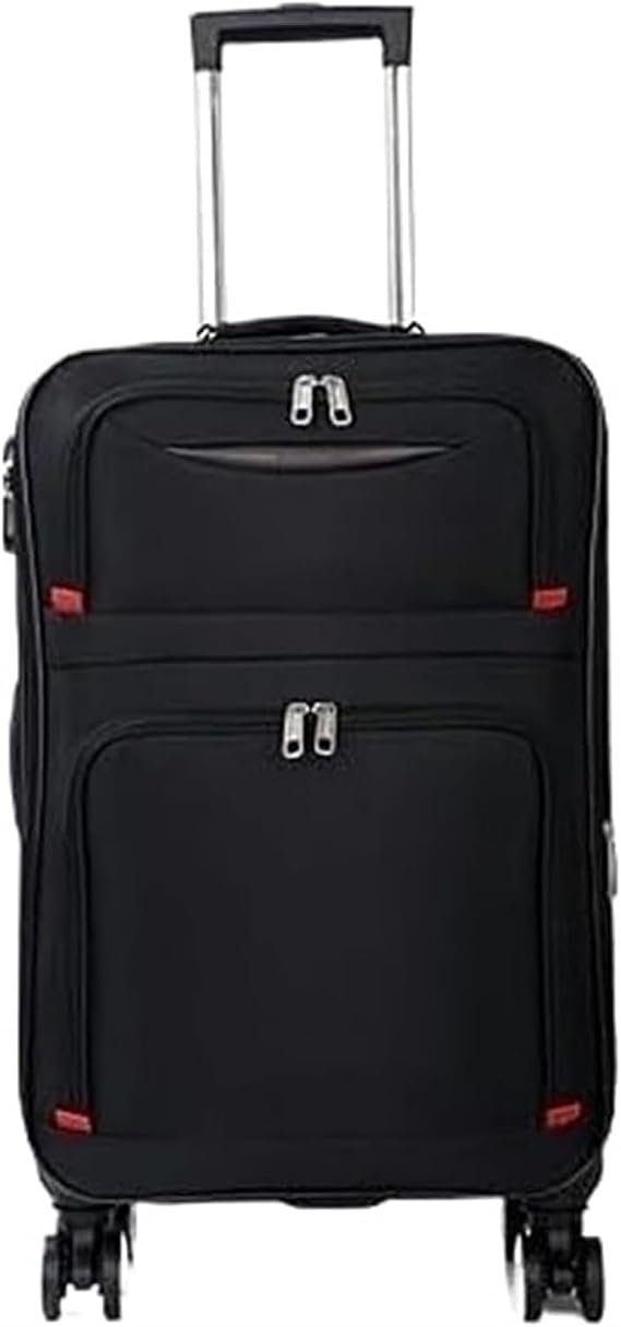 Luggage Travel Gear Softside Luggage with Spinner Wheels,Expandable Softside Carry-On Suitcase Checked Luggage(22in)