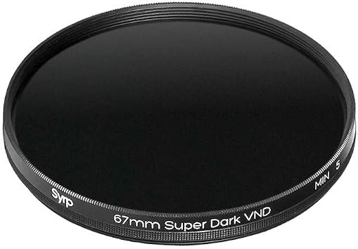 Syrp Small (67mm) Super Dark Variable ND Filter...