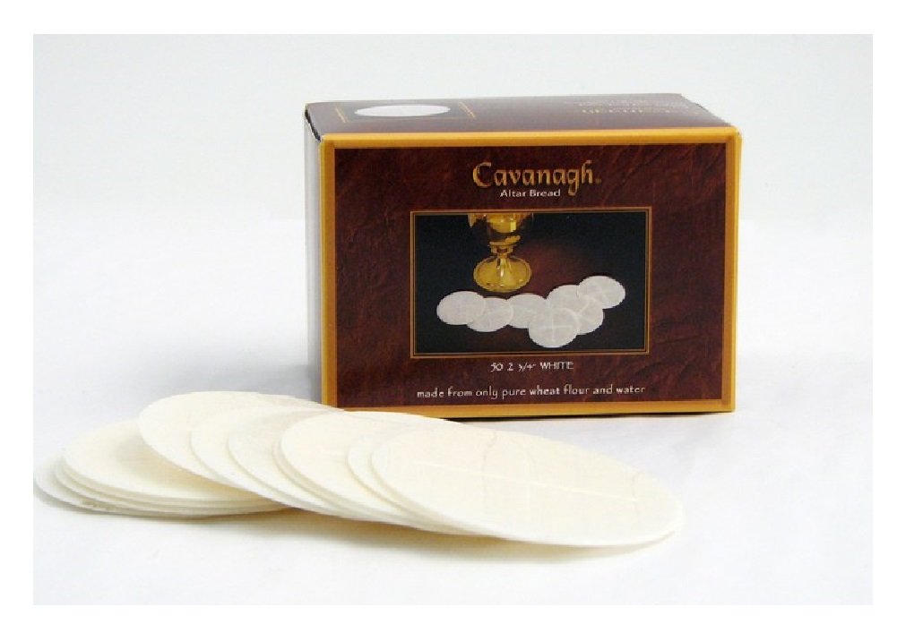 Cavanagh Priest Altar Bread - 2 34 White - 50Box