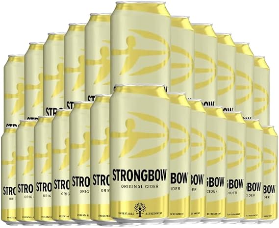 Strongbow Original Apple Cider | 440ml cans | Pack of 24