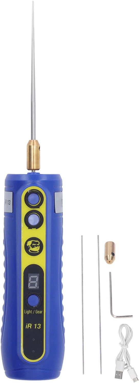 Phone Screen Glue Remover - 4 Level Portable with Reversible Motor | Adjustable Electric LCD Adhesive Cleaner Dissolver Kit Levels Tool Clean Machine Motor Repair Removal High Efficiency