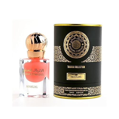 Musk Tahara Collection - Luxury Perfume From Dubai - Long Lasting Pure Concentrated Perfume Oil Fragrance Alcohol Free Crystal Glass Bottle - 12ml 0.40 fl.oz Sensual