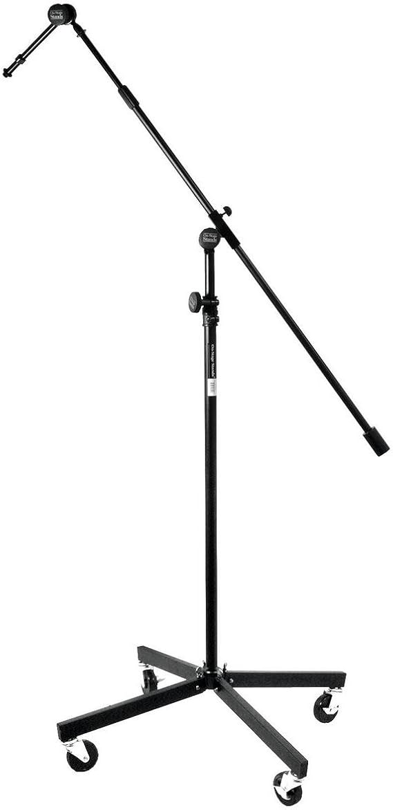 OnStage On-Stage SB96+ Studio Microphone Boom with 7" Mini Boom Extension and Casters