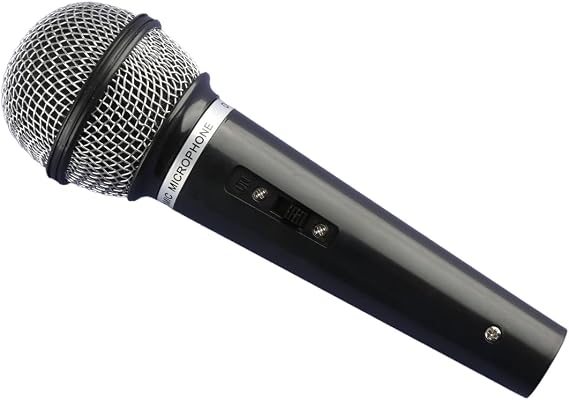 Toy Microphone Prop for Kids,17cm Mini Plastic Microphone,Realistic Fake Mic for Pretend Play,Party Favors,Karaoke,Birthday Supplies