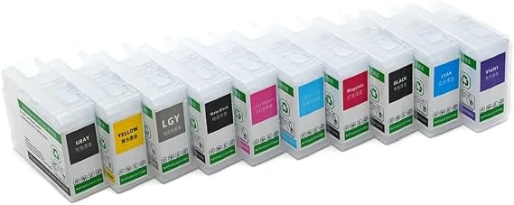 Tools 10Colors Empty Refill Ink Cartridge No Chip for Compatible with Epson SureColor P700 P900 P904 P704 Printer 60ML/PC