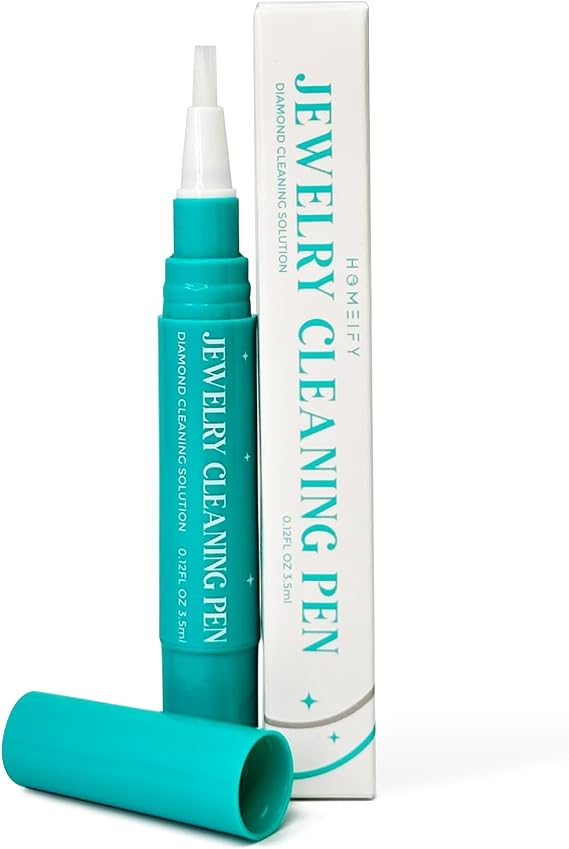 Homeify Diamond Ring Cleaner Pen Non-Toxic Solution for Sparkling Jewelry (1 Pack)