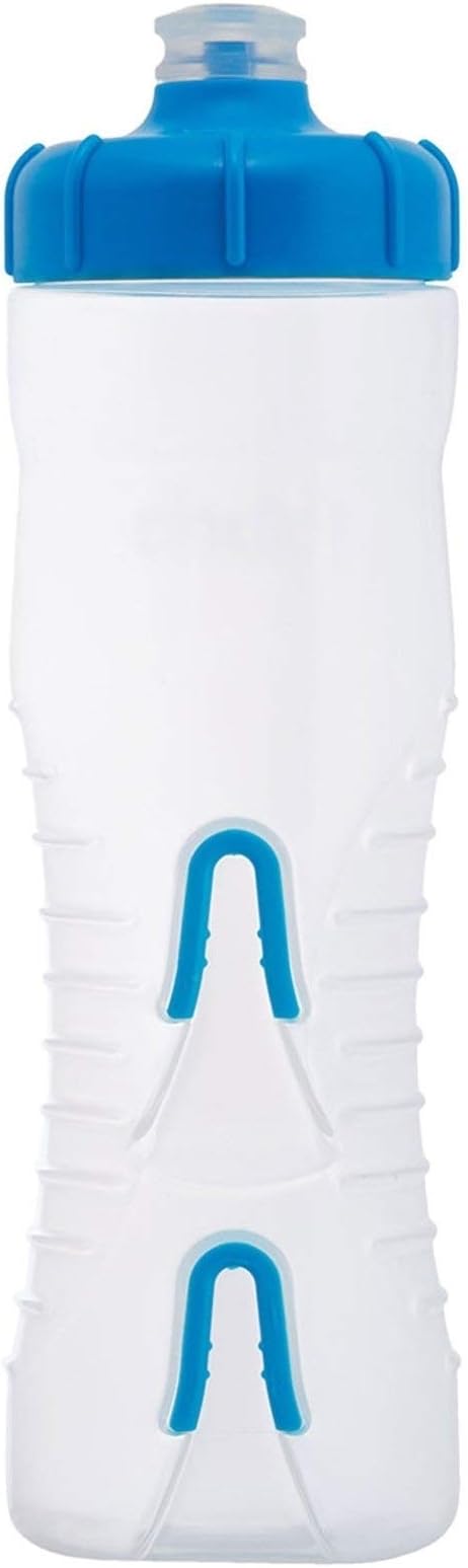 Fabric Cageless Water Bottle, 750ml, Clear/Blue
