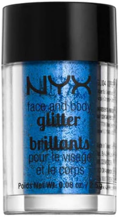 NYX Cosmetics Face & Body Glitter Blue