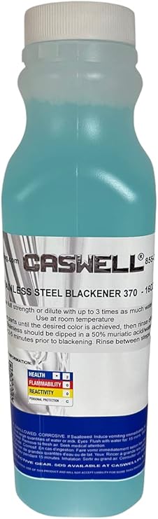 Caswell Stainless Steel Blackener 370-16OZ