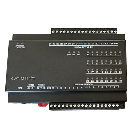 CWT-MB317T 32DO(NPN) 32-Channel Digital Output Transistor Output Modbus Controller