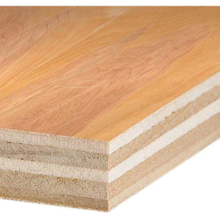 Custom Size 34 Thick Birch Plywood 5 X 7 6 PCs