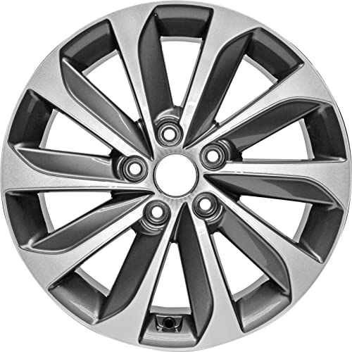 New 17x7 17 Inch Premium Aluminum Alloy Wheel Rim fits Hyundai Sonata Hybrid 2015 2016 2017 | ALY70877U35N
