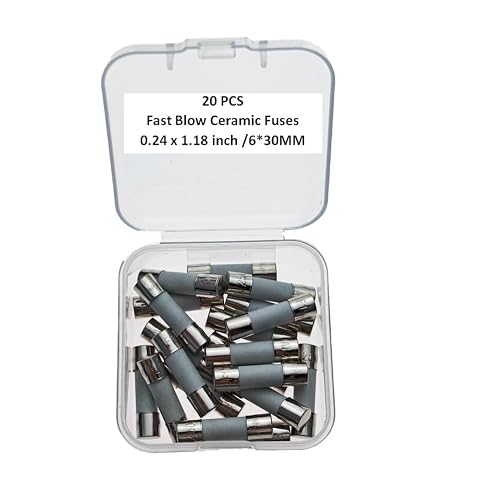Carbon-14 F2A, 2A, F2A Fuse, F2A250V, F2A250V Fuses, F2A250V, F2A250V Fuse, 2A Fuses, 2A Fuse, 2A250V, 2A250V Fuse, 2A250V Fuses,2Amp 250v Fuse, F2Amp250V, Ceramic Fast Blow Fuse 6  30MM 20 pcs