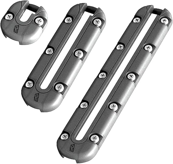 RAILBLAZA Expandable Low Profile Kayak Track Mount for Applications on Kayaks, Boats, ATVs and More