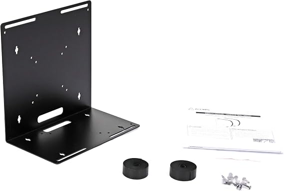 AEONS Universal Wall and VESA Mount | Adjustable Strap Mount for Computers, UPS Units, Cable Boxes, Modems, and Other Electronic Devices | Mounts on The Wall or Back of a Computer Monitor, 10x10x6